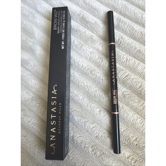 Authentic Anastasia Beverly Hills Brow Wiz Skinny Brow Pencil Dark BROWN NIB - Picture 1 of 7